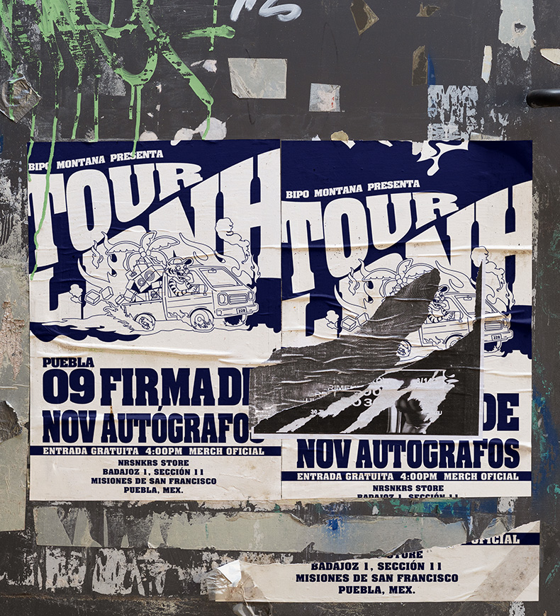 Posters Desgastados Evento
